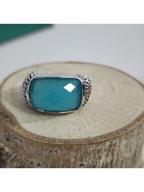 9 lia sophia Blue Chill ring